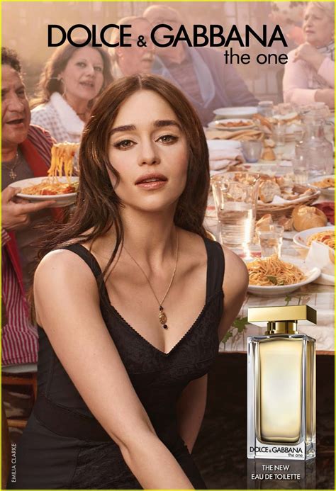 dolce gabbana werbung emilia clarke|emilia clarke dolce.